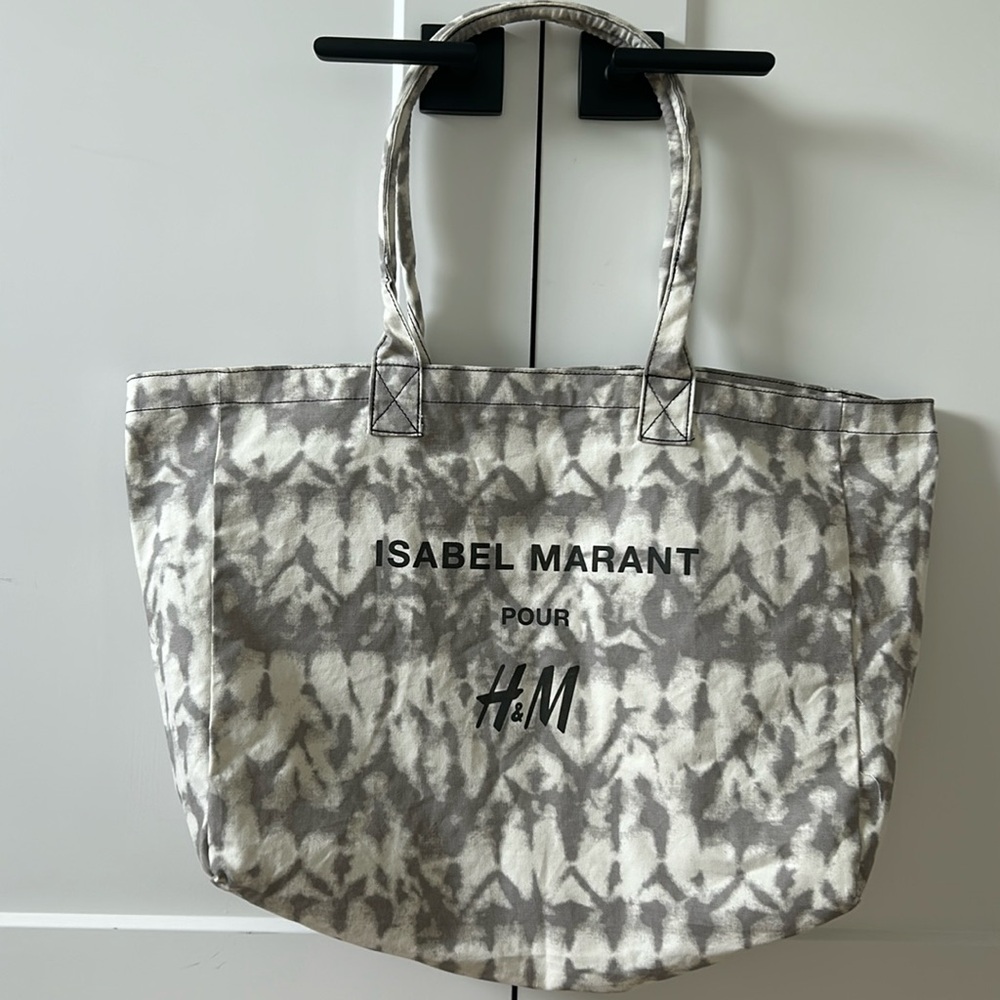 Isabel Marant pour H&M shopper shoulder bag creme